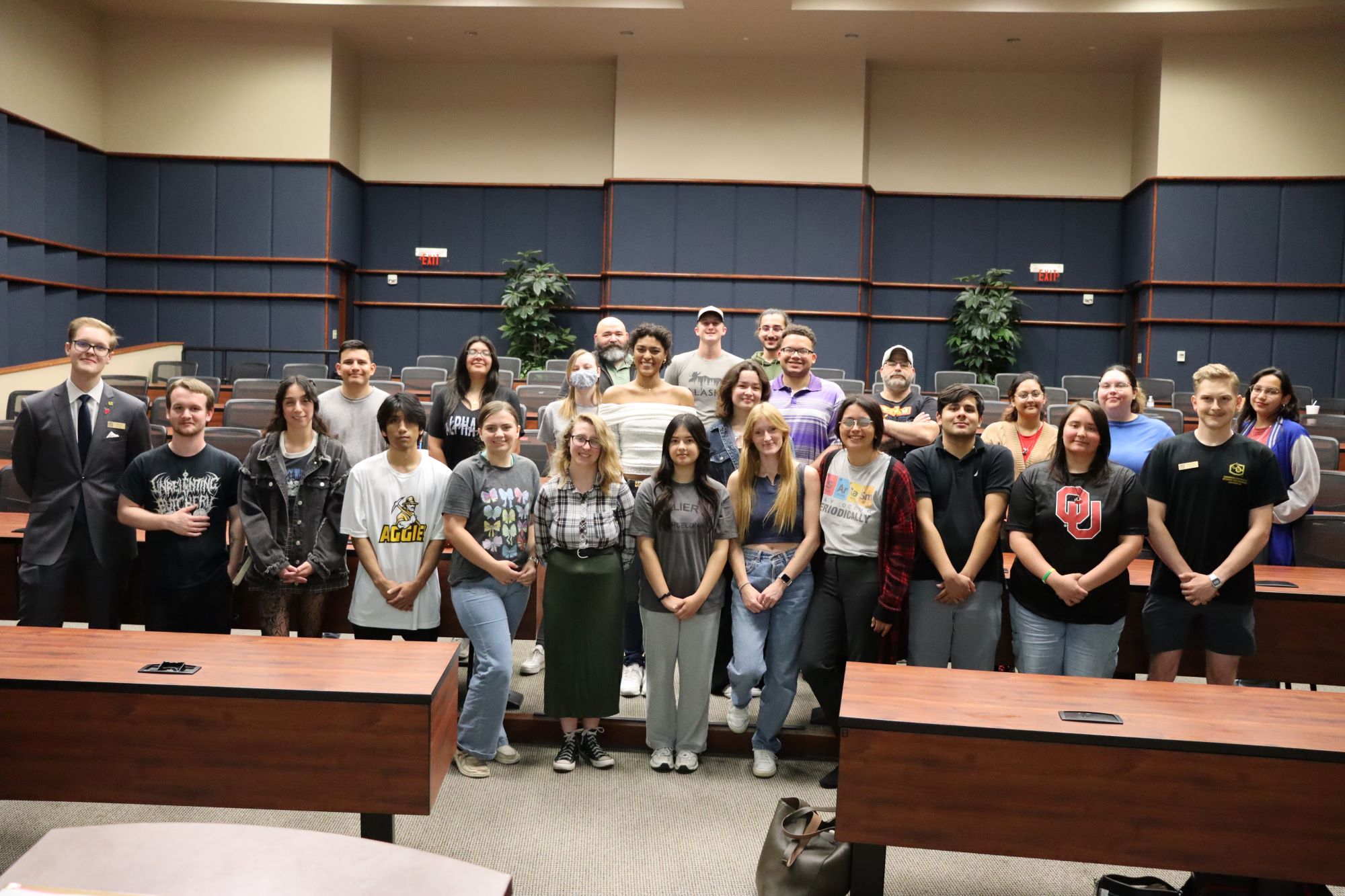 Photo of SGA members