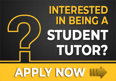 Apply to become a Student Tutor