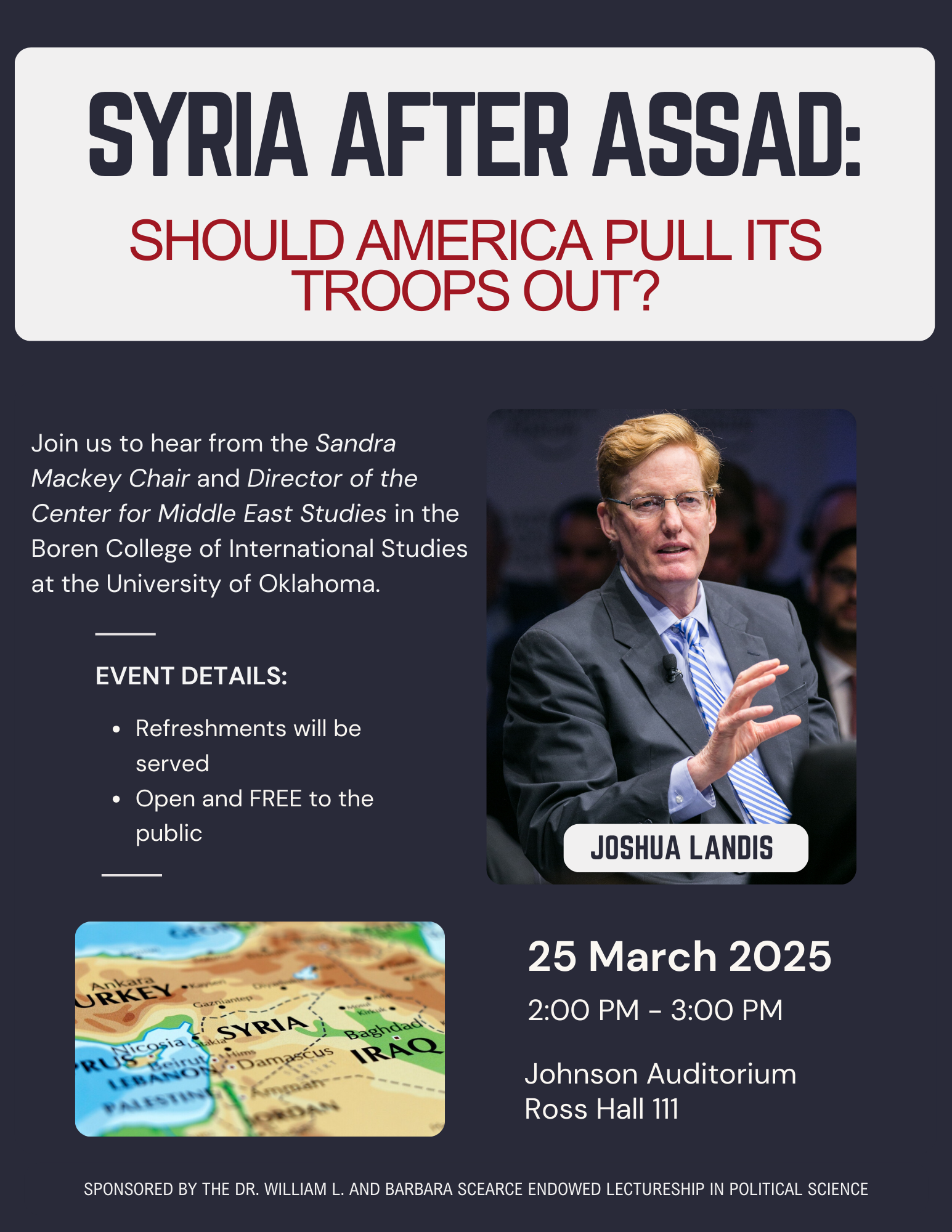 Syria after Assad flyer