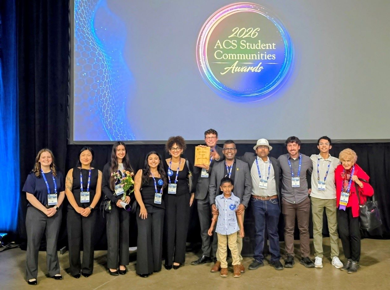 CU contingent at the ACS event