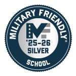Military Friendly School 25-26 Silver logo