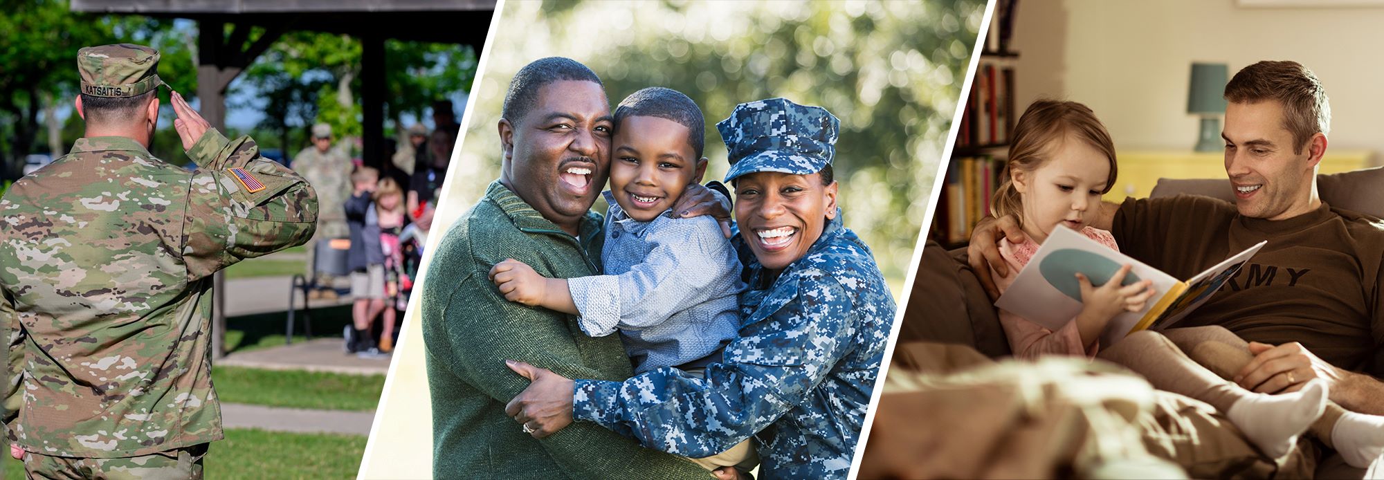 Photos of Military families